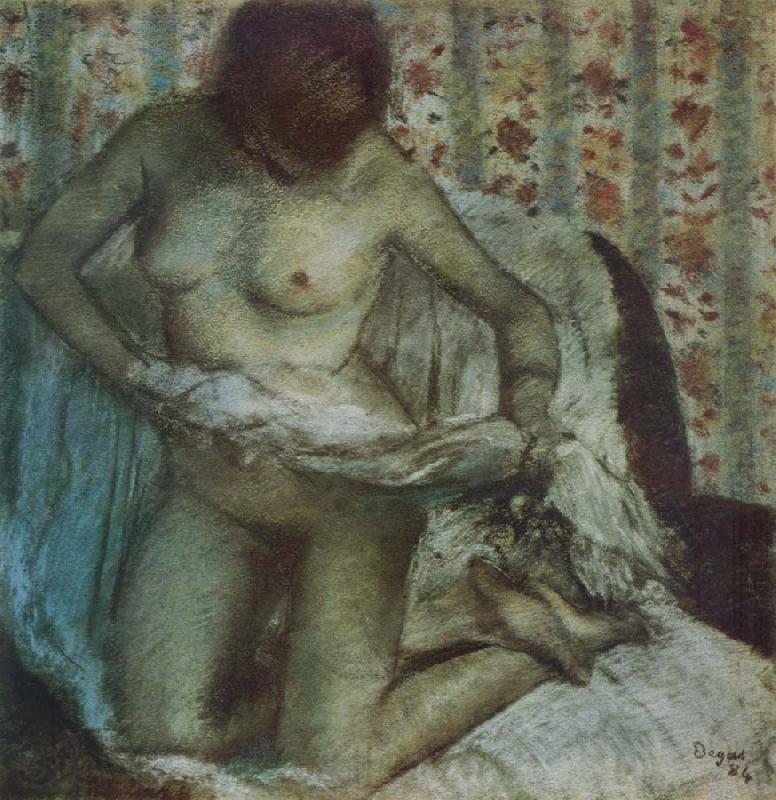 Edgar Degas After the Bath Germany oil painting art